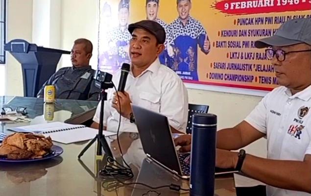 Konferensi XV PWI Riau, Akomodasi Hotel dan Konsumsi Peserta Disiapkan Panitia